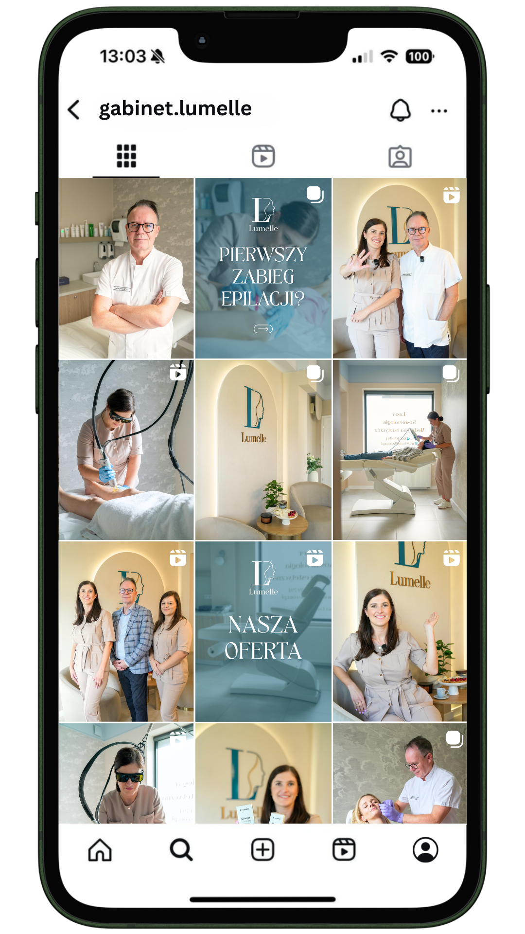 Przykładowy profil gabinetu medycyny estetycznej 3