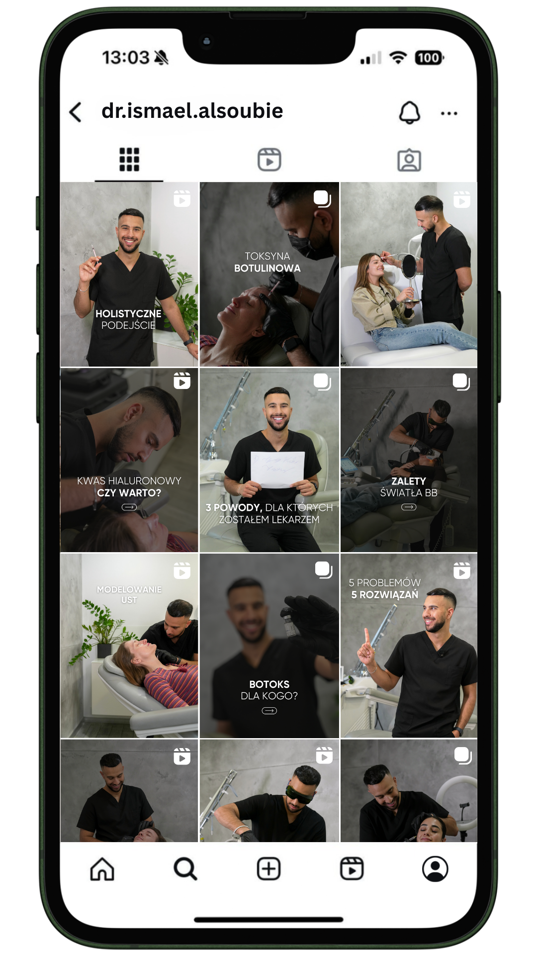 Przykładowy profil gabinetu medycyny estetycznej 4