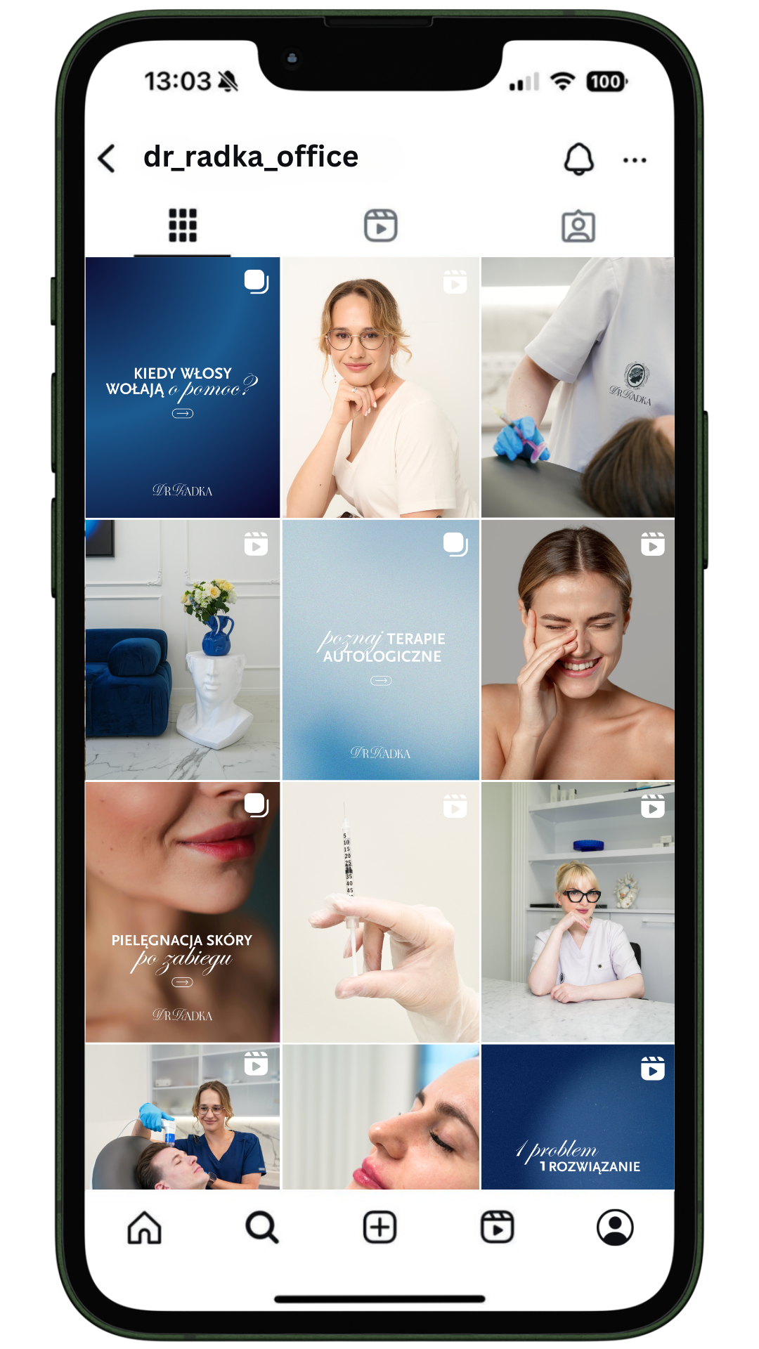 Przykładowy profil gabinetu medycyny estetycznej 2