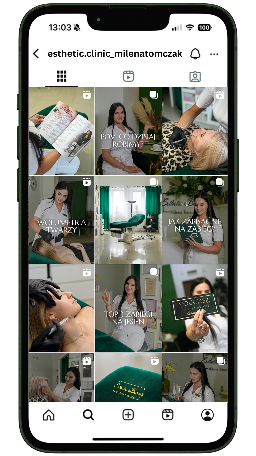 Przykładowy profil gabinetu medycyny estetycznej 5